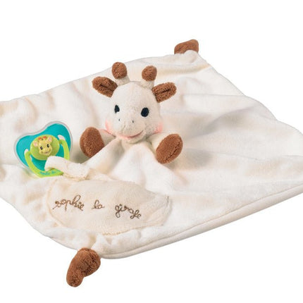 Sophie de Giraf Knuffeldoekje Knuffeldoekje Met Speenhouder - Sophie de Giraf - Babywinkel - 3056562601336