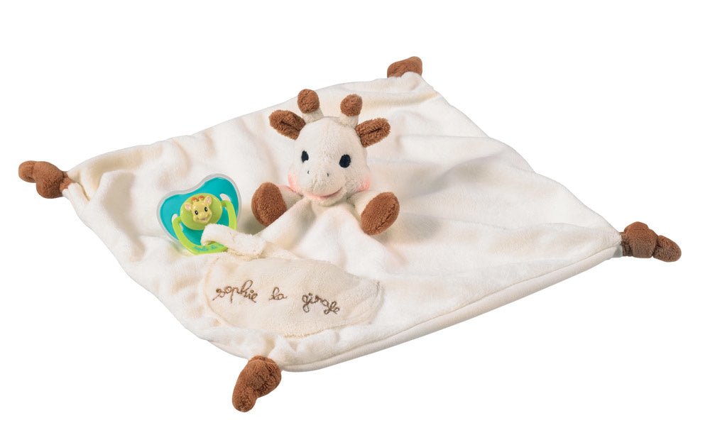 Sophie de Giraf Knuffeldoekje Knuffeldoekje Met Speenhouder - Sophie de Giraf - Babywinkel - 3056562601336