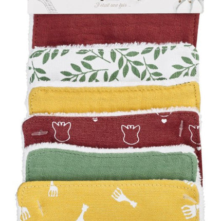 Sophie de Giraf Monddoekje 6St - Sophie de Giraf - Babywinkel - 3056568508028