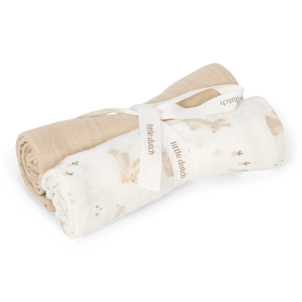 Little Dutch Hydrofiele Doek Baby Bunny 70Cm koop je bij Babywinkel