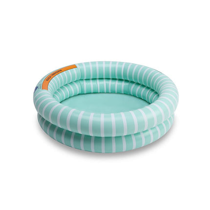 Swim Essentials Baby Zwembad – Green Resort Stripe koop je bij Babywinkel