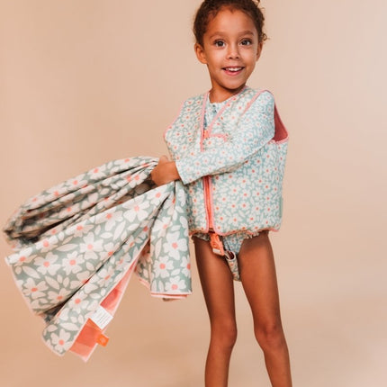 Swim Essentials Florish Green Watershoes - Babywinkel - 8721197413054