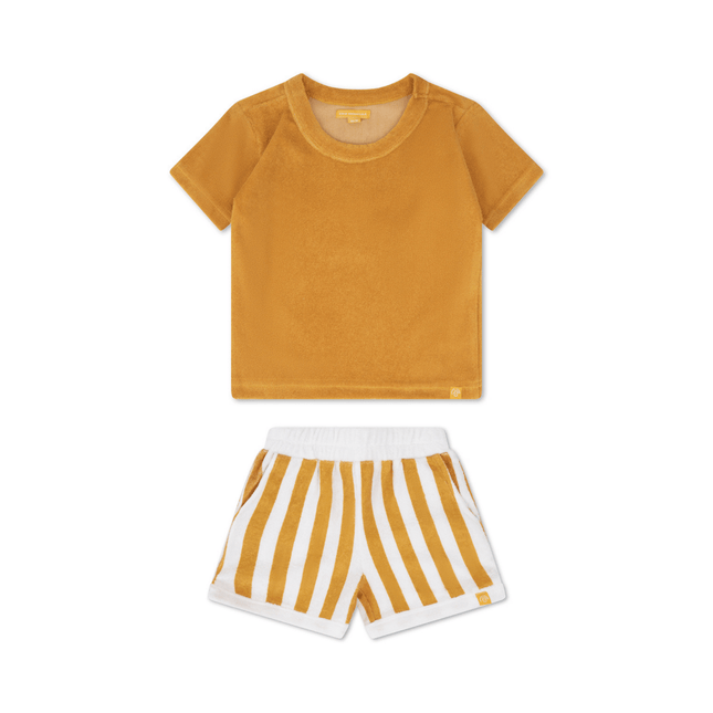 Swim Essentials Kleding Set Terry Cloth Yellow - Swim Essentials - Babywinkel - 7432234231234