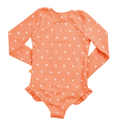 Swim Essentials Uv Zwempak Hartjes Oranje - Swim Essentials - Babywinkel - 7432233928975