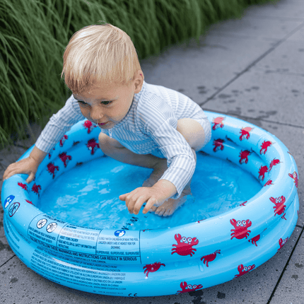 Swim Essentials Uv Zwempak Strepen Blauw/Wit - Swim Essentials - Babywinkel - 7432233963914