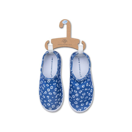 Swim Essentials Waterschoentjes Anti Slip Blue Leopard Lycra - Swim Essentials - Babywinkel - 7432234134146