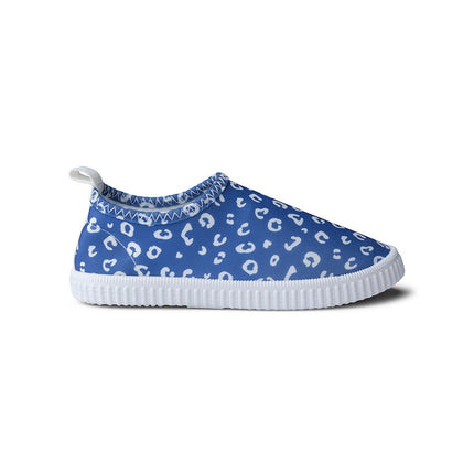 Swim Essentials Waterschoentjes Anti Slip Blue Leopard Lycra - Swim Essentials - Babywinkel - 7432234134146