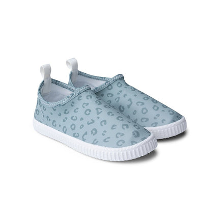 Swim Essentials Waterschoentjes Anti Slip Green Leopard Lycra - Swim Essentials - Babywinkel - 7432234199114