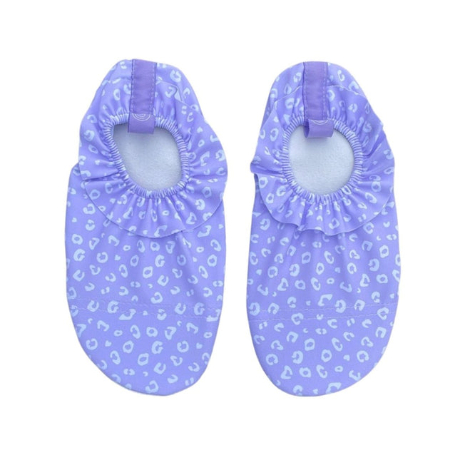 Swim Essentials Waterschoentjes Lila Leopard Anti - Slip - Swim Essentials - Babywinkel - 7432234240236