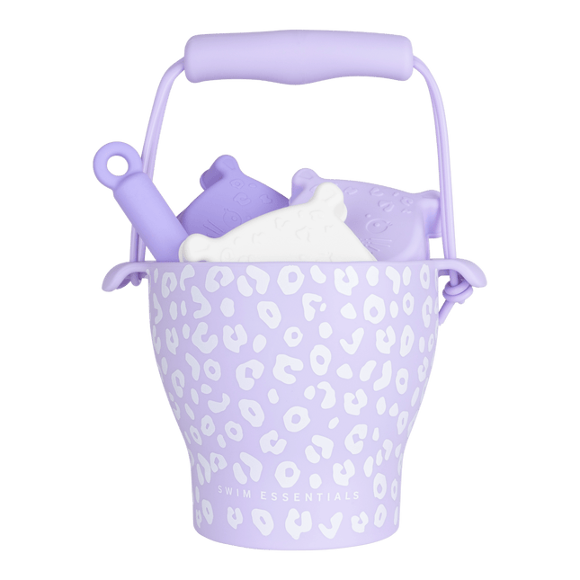 Swim Essentials Zandbak Speelgoed Emmerset Leopard Lila koop je bij Babywinkel