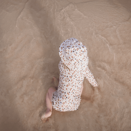 Swim Essentials Zonnehoedje Baby Panterprint Kahki - Swim Essentials - Babywinkel - 7432233966960