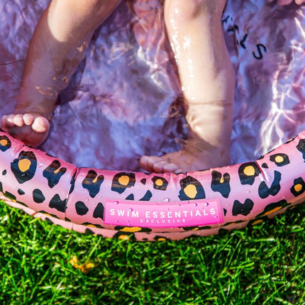 Swim Essentials Zwembad Baby Panterprint Rose Goud 60Cm - Swim Essentials - Babywinkel - 7432233923994