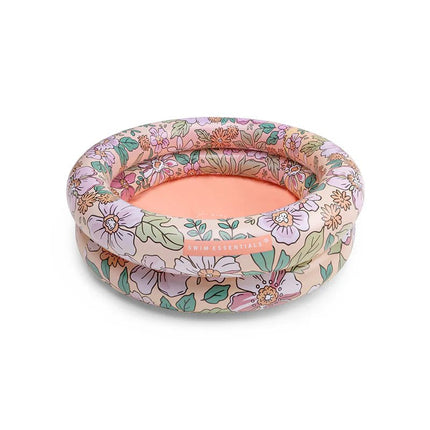 Swim Essentials Zwembad Baby Pink Blossom Print 2 Rings 60Cm koop je bij Babywinkel