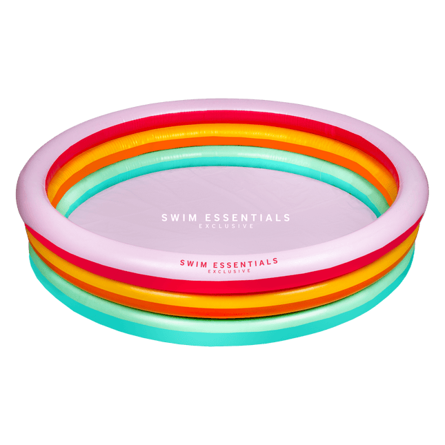 Swim Essentials Zwembad Kind Regenboog 1,5M - Babywinkel - 8721197400412