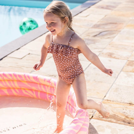 Swim Essentials Zwembad Kind Zebra Roze 1,5M - Swim Essentials - Babywinkel - 7432233943930