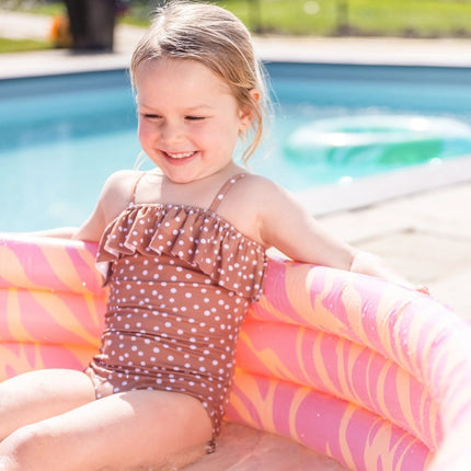 Swim Essentials Zwembad Kind Zebra Roze 1,5M - Swim Essentials - Babywinkel - 7432233943930