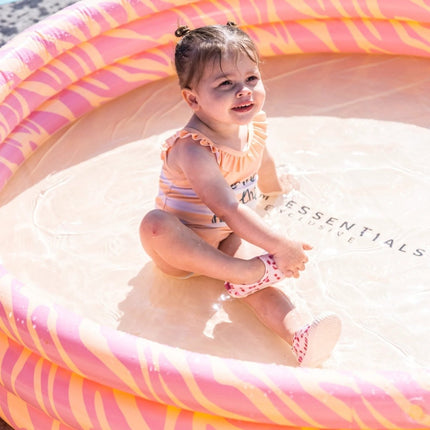 Swim Essentials Zwembad Kind Zebra Roze 1,5M - Swim Essentials - Babywinkel - 7432233943930