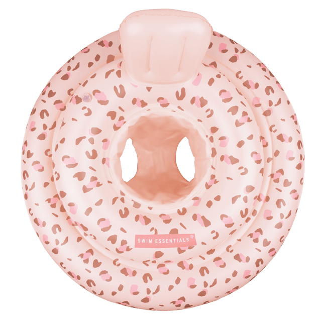 Swim Essentials Zwemband Baby Luipaard Print Roze 0 - 1 Jaar - Swim Essentials - Babywinkel - 7432233949963