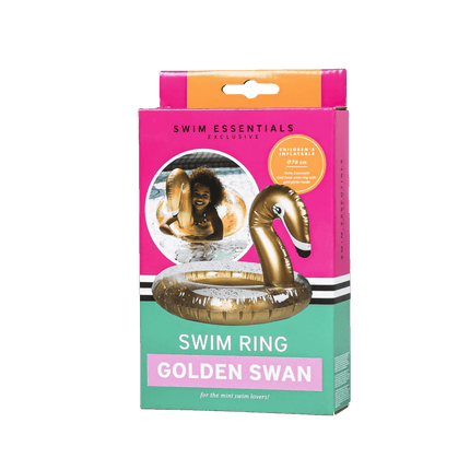 Swim Essentials Zwemband Kind Zwaan Goud Met Glitter 57Cm - Swim Essentials - Babywinkel - 7432233939940