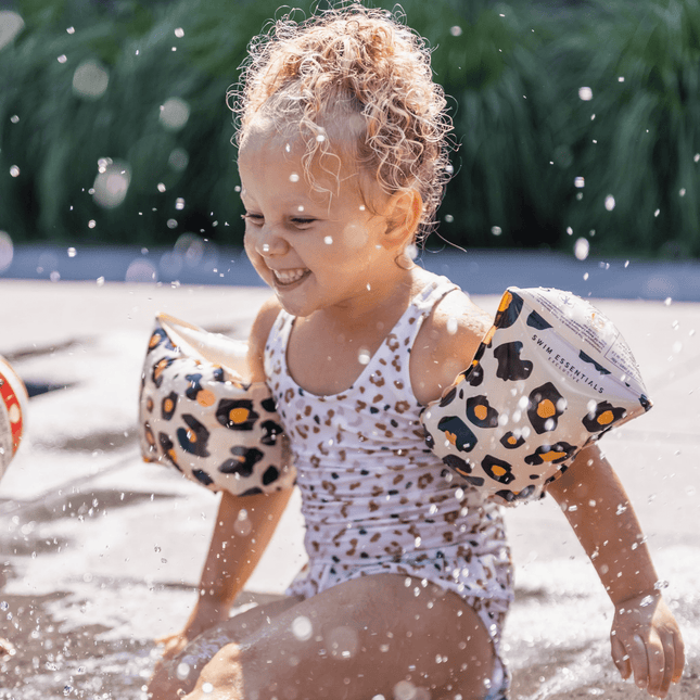Swim Essentials Zwembandjes Panterprint 2 - 6 Jaar - Swim Essentials - Babywinkel - 7432233923970