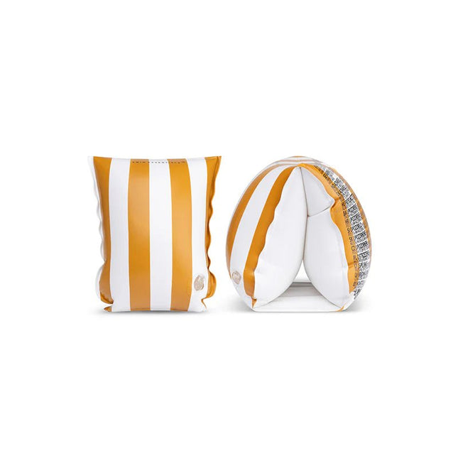 Swim Essentials Zwembandjes Yellow Striped 2 - 6 Years koop je bij Babywinkel