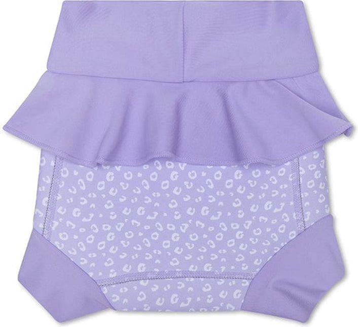 Swim Essentials Zwemluier Wasbaar Lila Leopard - Babywinkel - 7432234242209