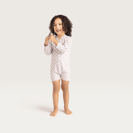 Swim Essentials Zwempak Kind Sand Check Striped - Swim Essentials - Babywinkel - 7432234143179