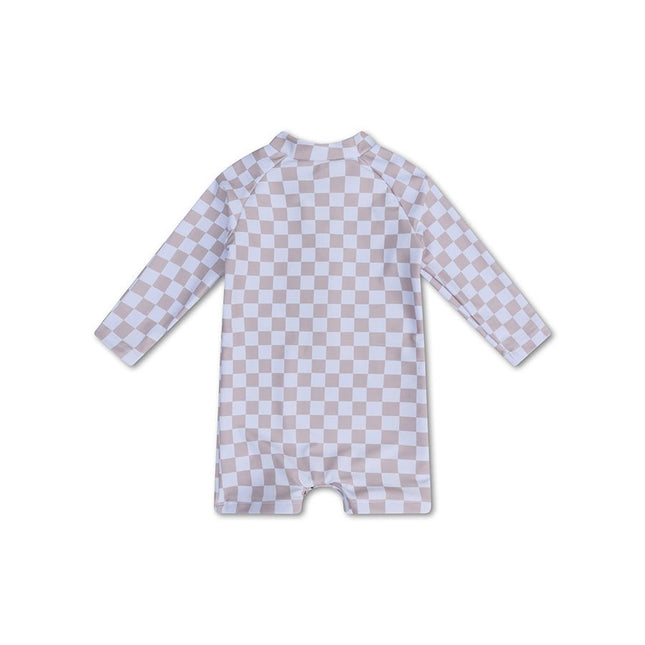 Swim Essentials Zwempak Kind Sand Check Striped - Swim Essentials - Babywinkel - 7432234143179