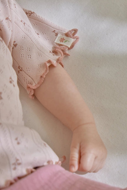 T-shirt korte mouw roze Fairy Flowers koop je bij Babywinkel