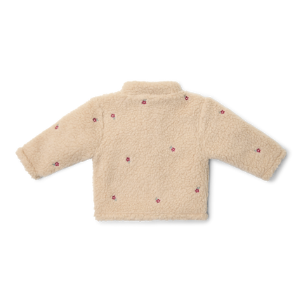 Teddy Strickjacke Sand