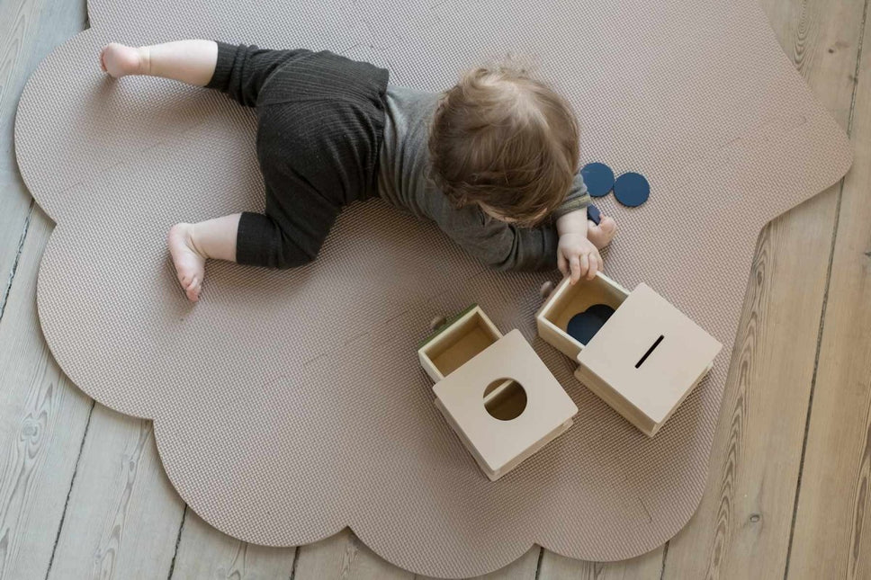 That's Mine Speelmat Foam Shell Light Brown koop je bij Babywinkel