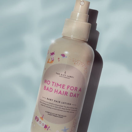 The Gift Label Haarlotion Baby No Time For A Bad Hair Day Girls 150Ml - The Gift Label - Babywinkel - 8720301553501