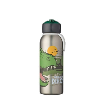 Thermosfles Flip - Up Campus 350ml Dino - Babywinkel - 8720294005476