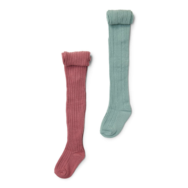 2er-Pack Maillots Rouge/Gartengrün
