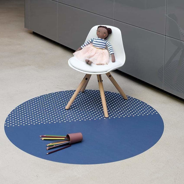 Toddlekind Vloerkleed Spotted Blue Pansay koop je bij Babywinkel