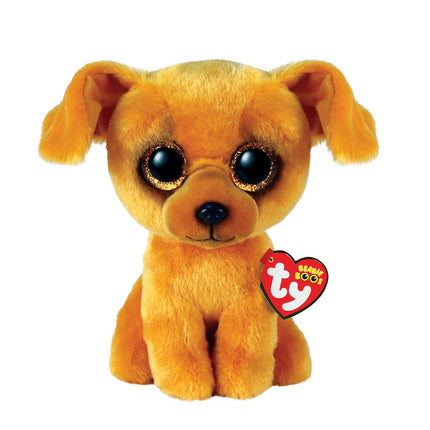 TY Beanie Boo Zuzu Lightbrown Dog 15cm - Babywinkel - 008421363933