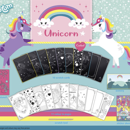Unicorn Tekenboek - Babywinkel - 8714274071605