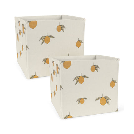 <tc>Konges Sløjd</tc> Aufbewahrungskorb Lemon, 2er-Set