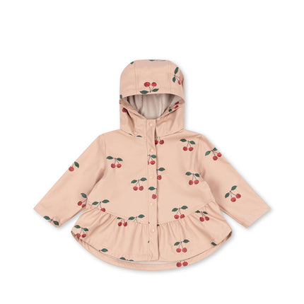 Konges Sløjd Regenjacke „Faire Ma Grande Cerise Blush“