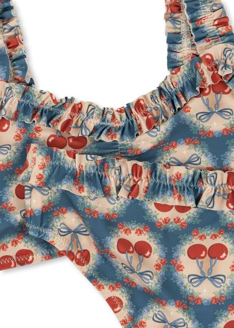 <tc>Konges Slojd</tc> Bikini Kind Maya Grs Cherry Bow Blau