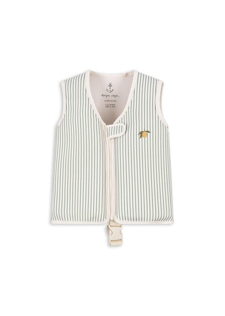 <tc>Konges Slojd</tc> Schwimmweste Teestreifen Zitrone