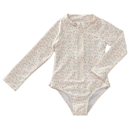 UV Suit longsleeve girls Garden flowers - Babywinkel - 8720874458814