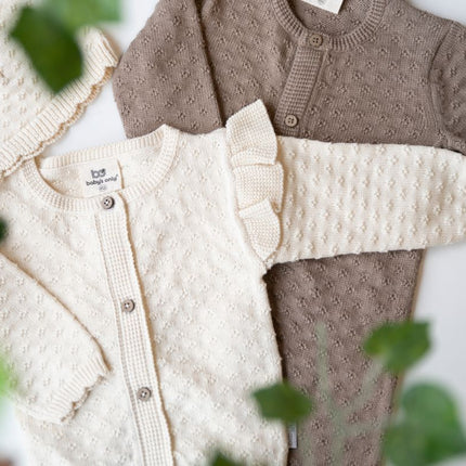 Vestje Miracle warm linen - Met ruffle - Babywinkel - 8721052102253