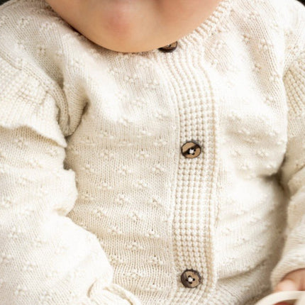 Vestje Miracle warm linen - Met ruffle - Babywinkel - 8721052102253