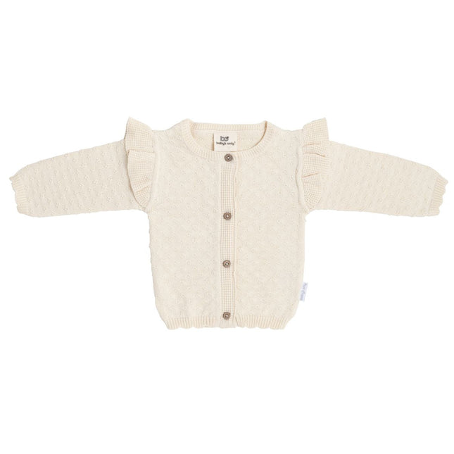 Vestje Miracle warm linen - Met ruffle - Babywinkel - 8721052102253
