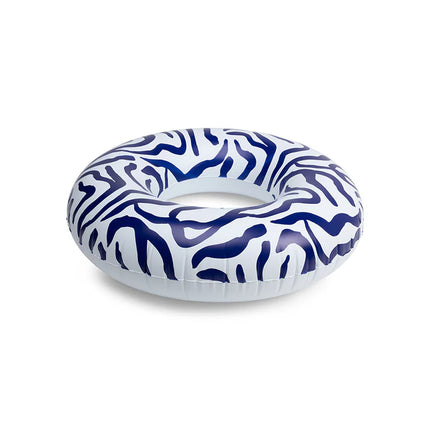 Vibrant Stripes Schwarzer Schwimmring