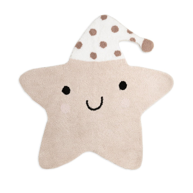 Vloerkleed ster Heaven clay/warm linen - 105x100 cm - Babywinkel - 8721052104646