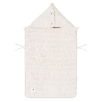 Voetenzak group 0+ 3/5 punts Grain Knit - Oatmeal - Babywinkel - 8717329377714