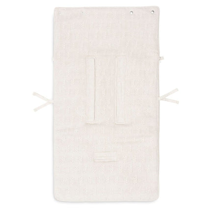 Voetenzak group 0+ 3/5 punts Grain Knit - Oatmeal - Babywinkel - 8717329377714