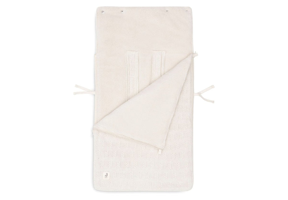 Voetenzak group 0+ 3/5 punts Grain Knit - Oatmeal - Babywinkel - 8717329377714